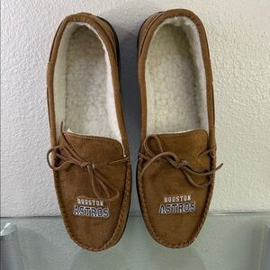 Brown Moccasin Slippers